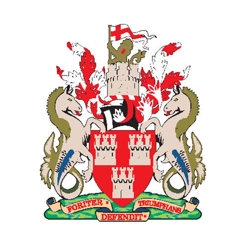 Newcastleupontyne City Coat Of Arms N1070 A4 Photo Print