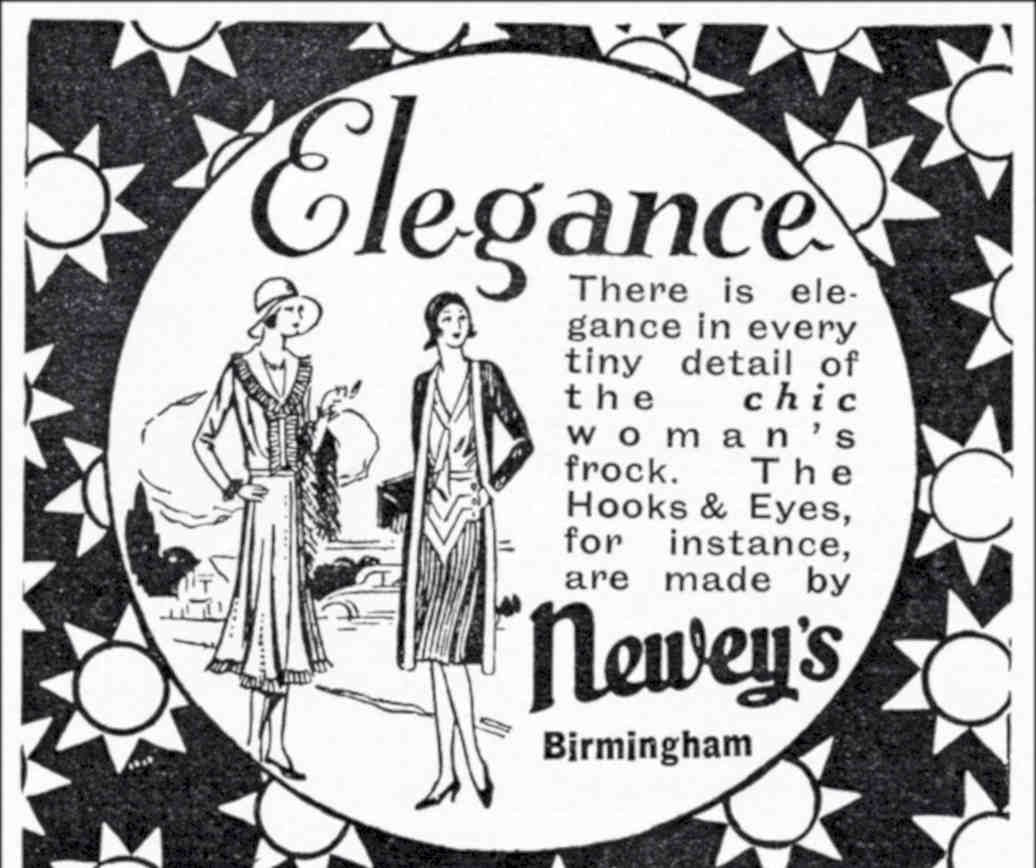Newey Elegance Dress Vintage Retro Advert Poster A4 Photo Print
