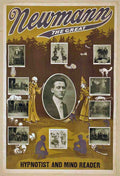 Newmann 8 Magic Magician Vintage A4 Photo Print