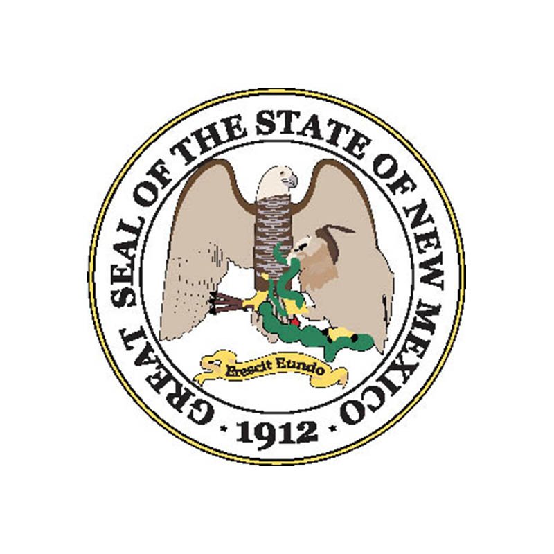 Newmexico Seal N4138 A4 Photo Print