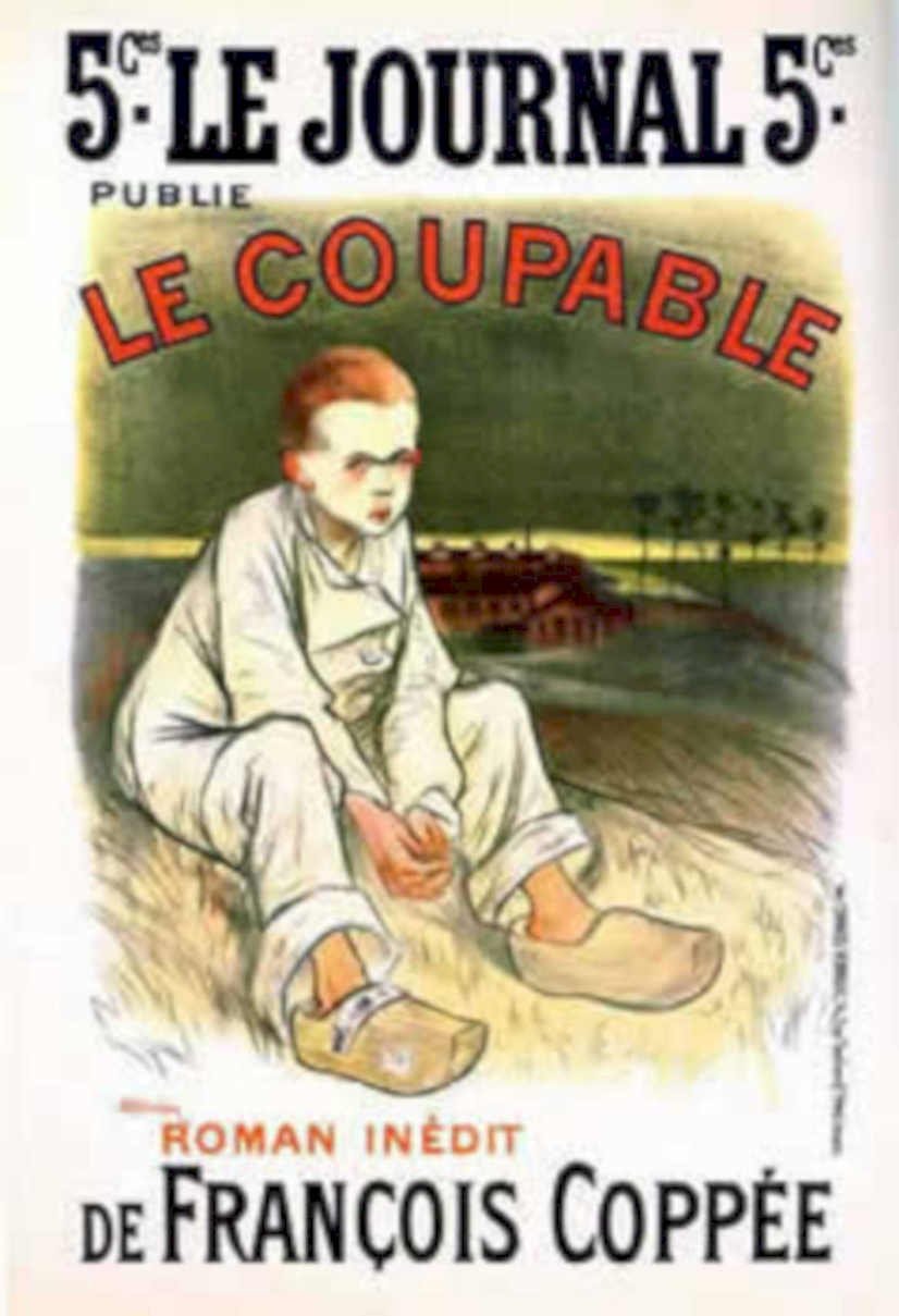 Newspaper Coupable Boy Vintage Retro Advert Poster A4 Photo Print