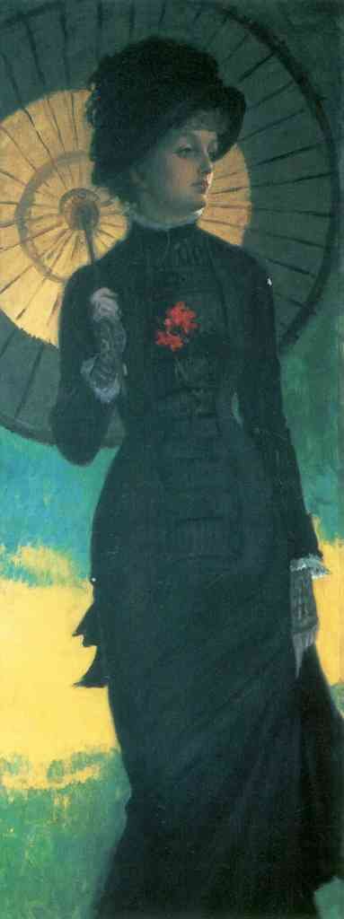 Newton Woman With A Parasol Tissot A4 Photo Print