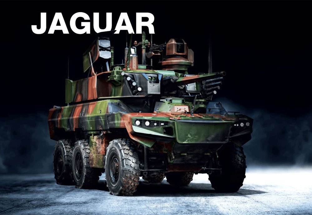 Nexter Jaguar Ebrc 6x6 Reconnaissance Vehicle France 2 A4 Photo Print