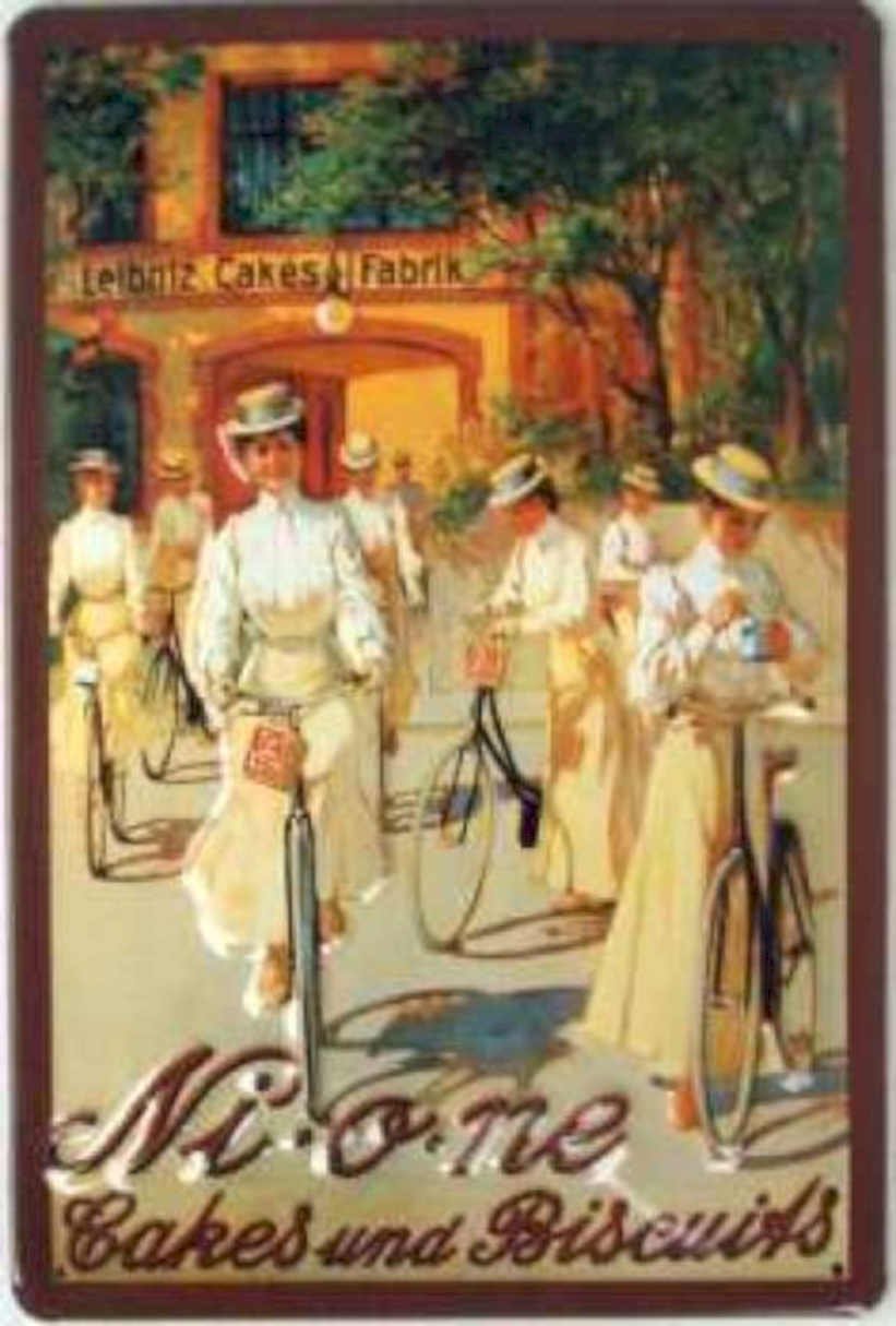 Ni Ome Cakes Vintage Retro Advert Ads A4 Photo Print