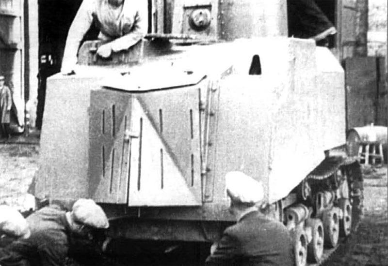 Ni Tank Odessa Light Tank Soviet Union A4 Photo Print