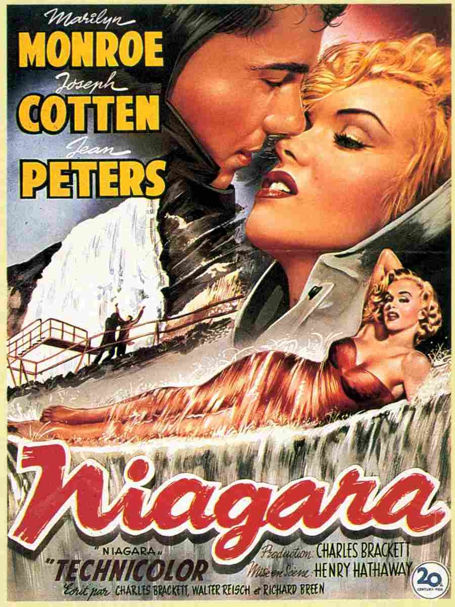 Niagara 01  film star poster A4 Photo Print