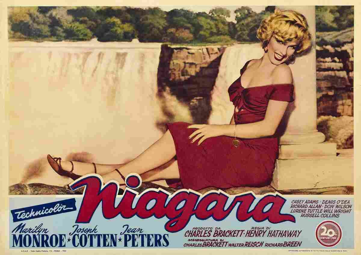 Niagara 02  film star poster A4 Photo Print