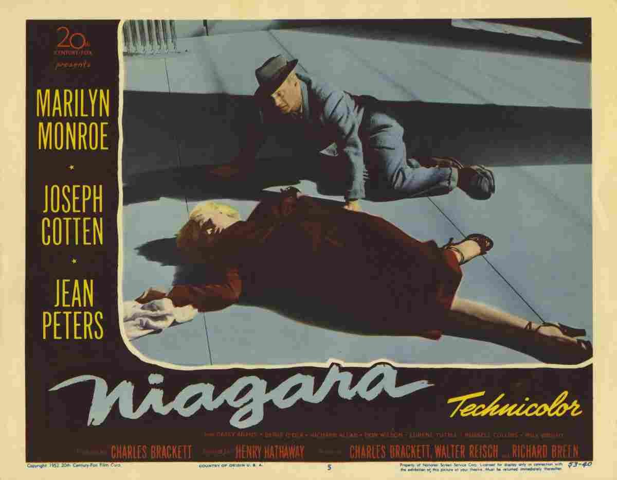 Niagara 03  film star poster A4 Photo Print