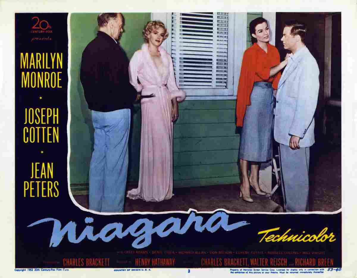 Niagara 05  film star poster A4 Photo Print
