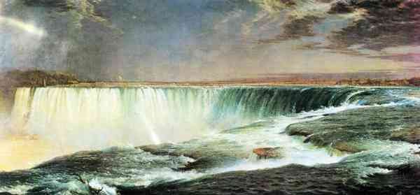Niagara Falls by Frederick Edwin Church A4 Photo Print