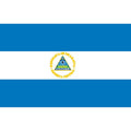 Nicaragua Flag N1822 A4 Photo Print