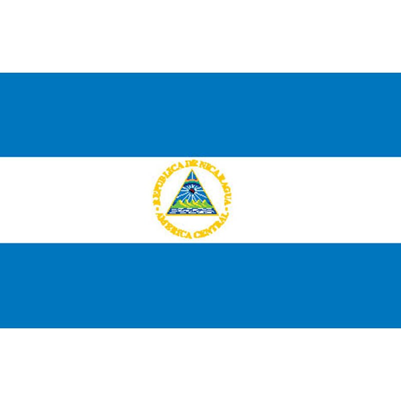 Nicaragua Flag N1822 A4 Photo Print
