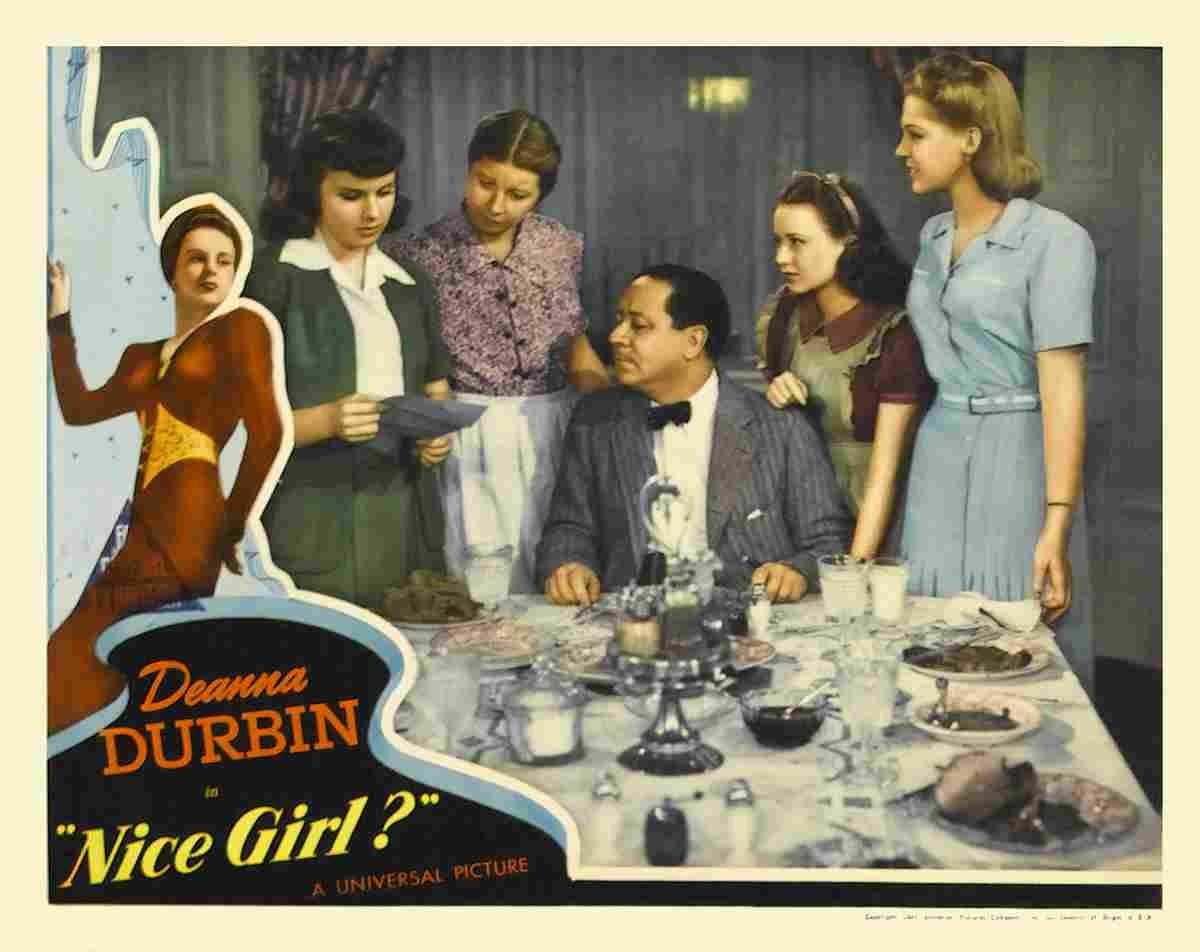 Nice Girl 04  film star poster A4 Photo Print