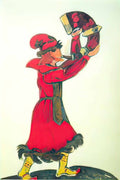Nicholas Roerich a guy with the horn 1921 Art A4 Photo Print