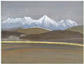 Nicholas Roerich ak tagh lenin s mountain Art A4 Photo Print