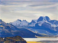Nicholas Roerich alps study 1923 Art A4 Photo Print
