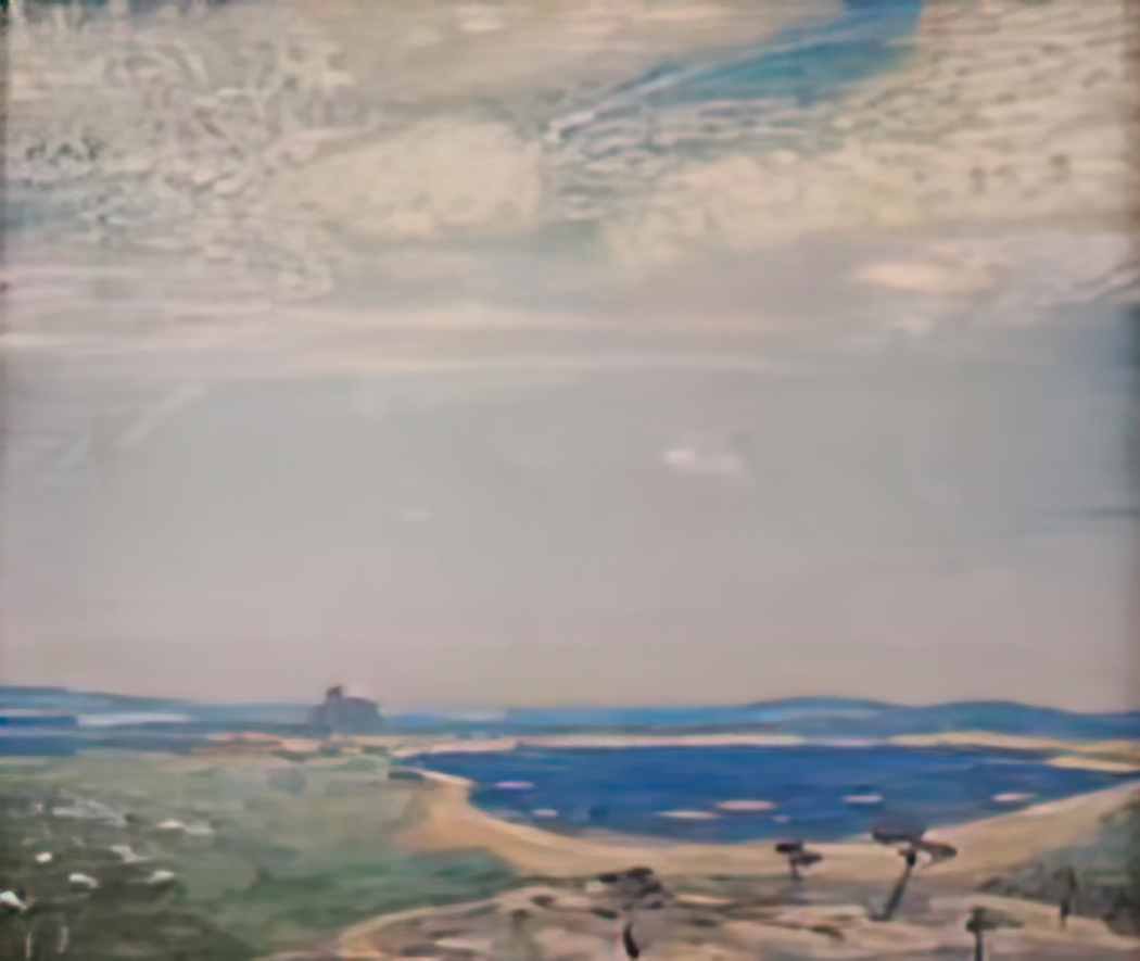 Nicholas Roerich ancient landscape 1910 Art A4 Photo Print