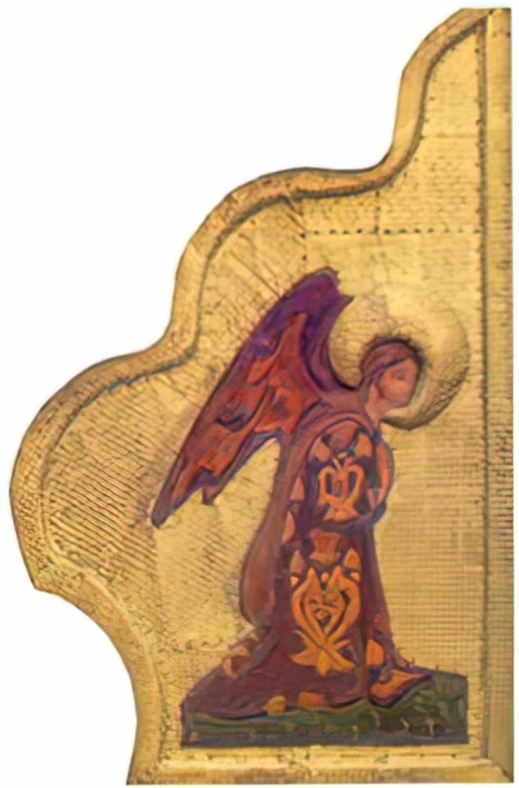 Nicholas Roerich annunciation archangel gabriel 1907 Art A4 Photo Print