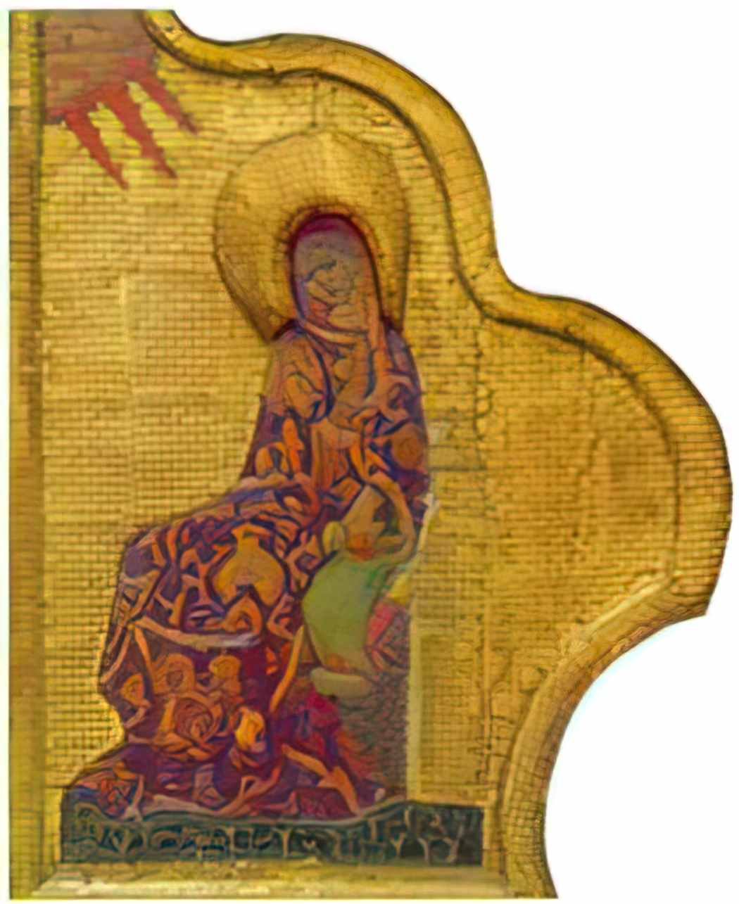 Nicholas Roerich annunciation virgin mary 1907 Art A4 Photo Print