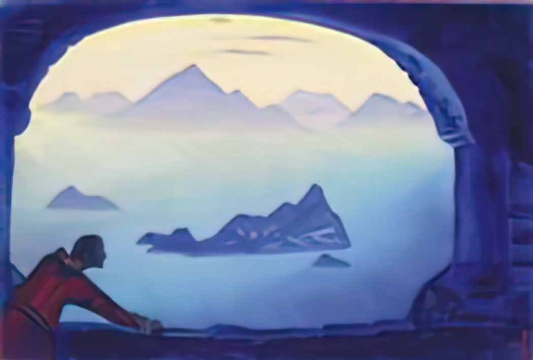Nicholas Roerich anxiety 1938 Art A4 Photo Print