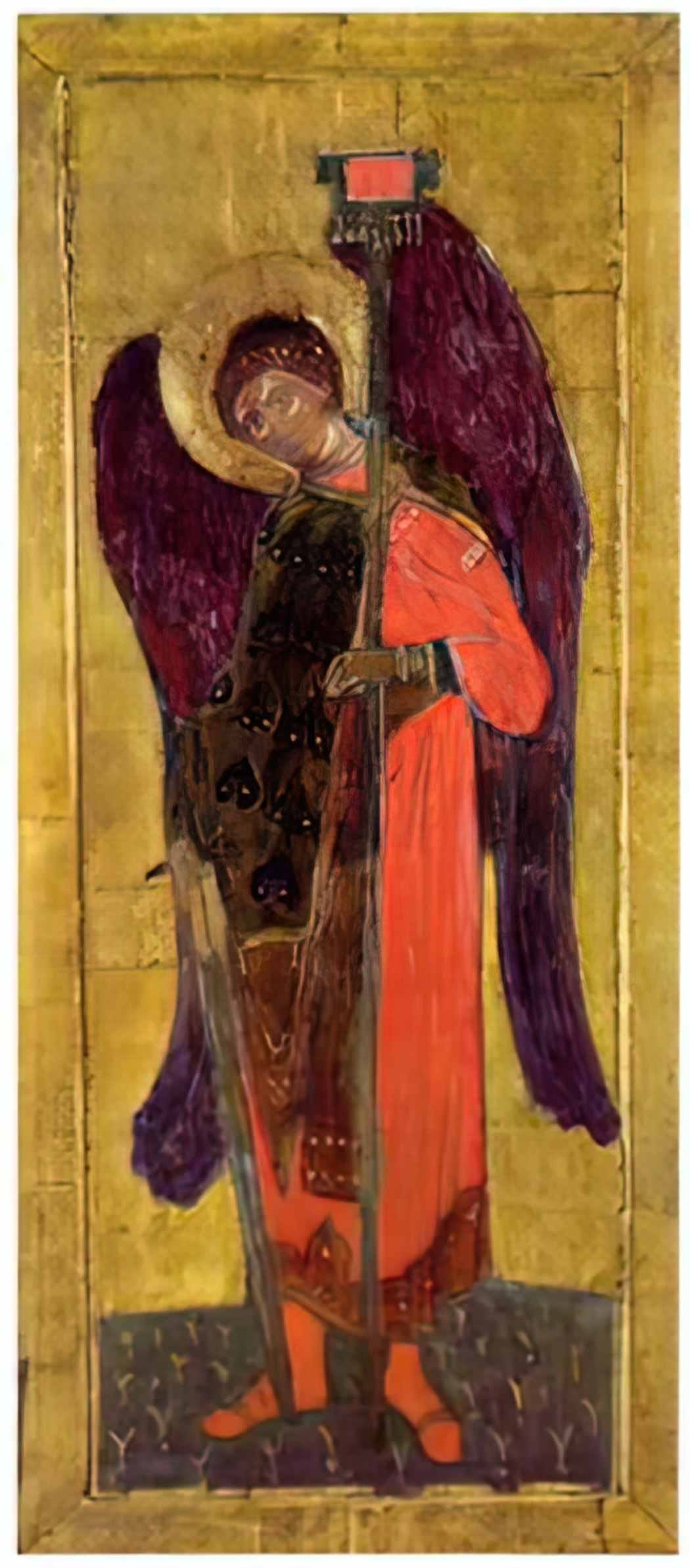 Nicholas Roerich archangel michael 1907 Art A4 Photo Print