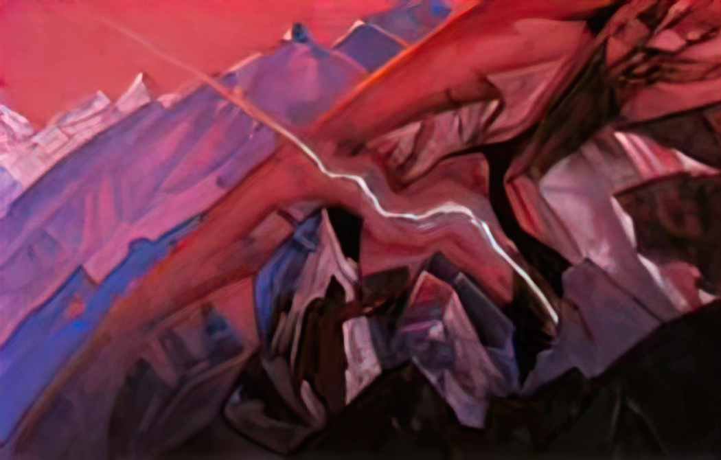 Nicholas Roerich arjuna Art A4 Photo Print