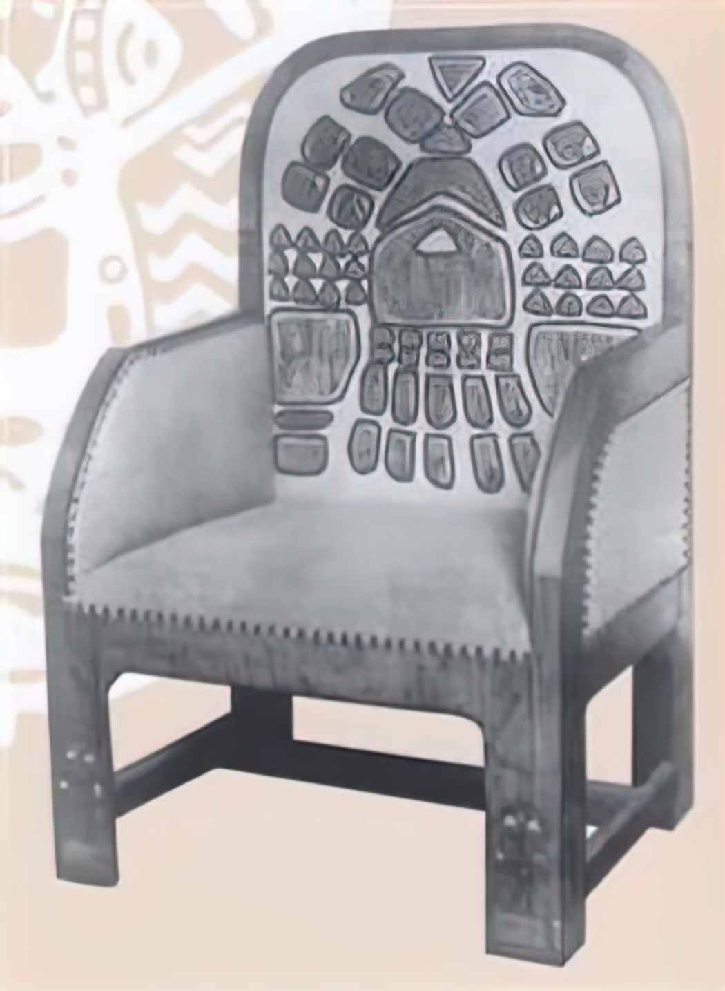 Nicholas Roerich armchair 1904 Art A4 Photo Print
