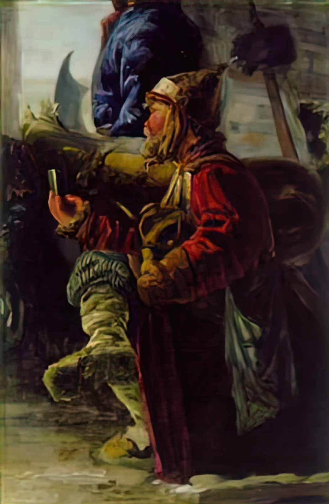 Nicholas Roerich artilleryman 1894 Art A4 Photo Print