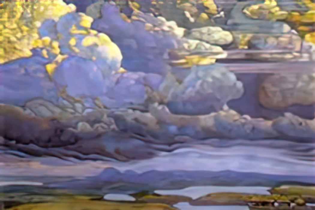 Nicholas Roerich battle in the heavens 1912 Art A4 Photo Print