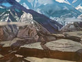 Nicholas Roerich bharagarh fort 1929 Art A4 Photo Print