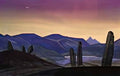 Nicholas Roerich black gobi 1928 Art A4 Photo Print