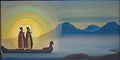 Nicholas Roerich boris and gleb 1942 Art A4 Photo Print