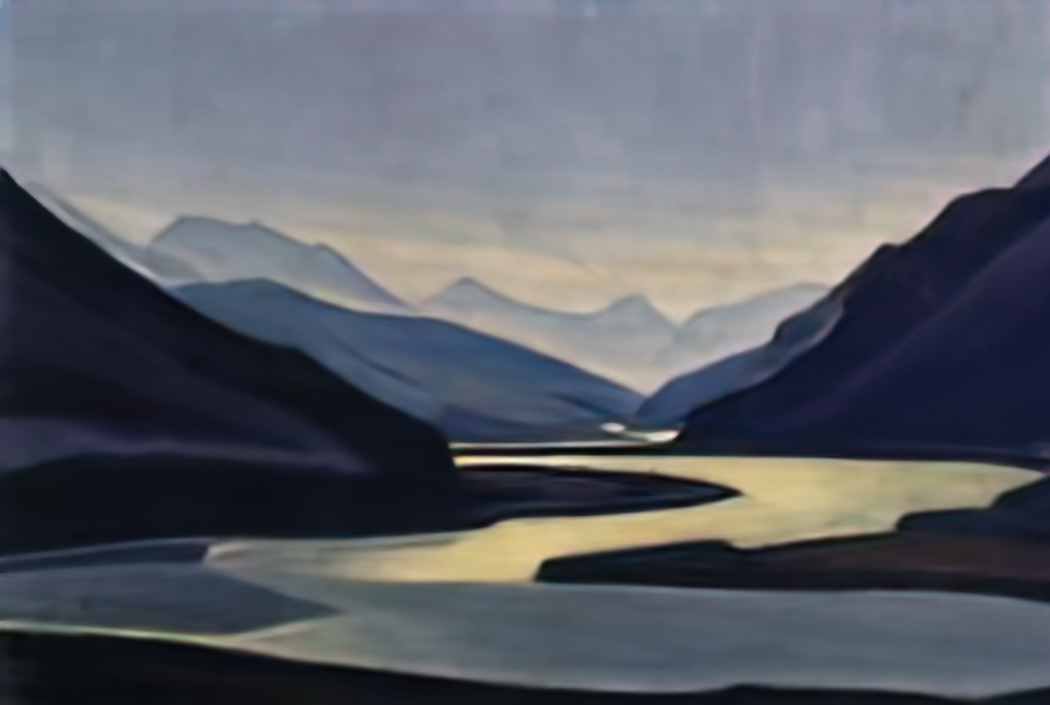 Nicholas Roerich brahmaputra 1946 1 Art A4 Photo Print