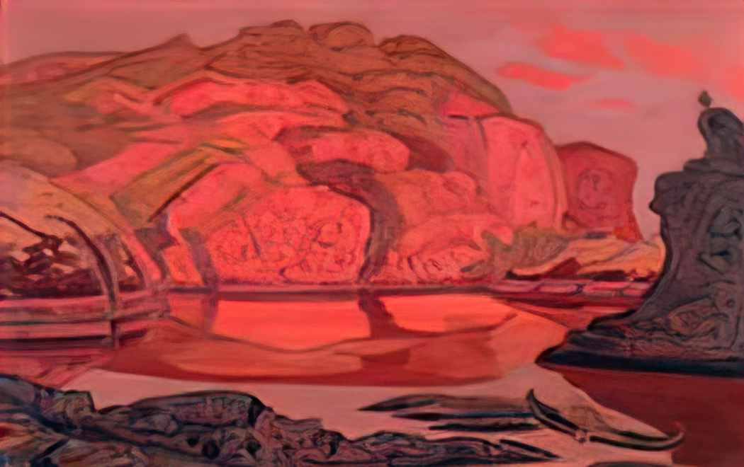 Nicholas Roerich buried treasures 1917 Art A4 Photo Print