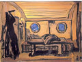 Nicholas Roerich cabin 1912 1 Art A4 Photo Print