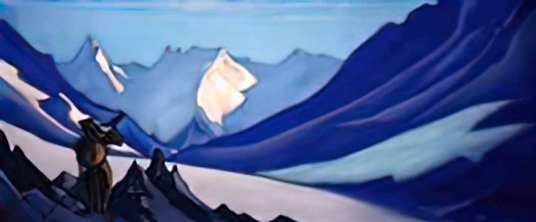 Nicholas Roerich calling 1944 Art A4 Photo Print