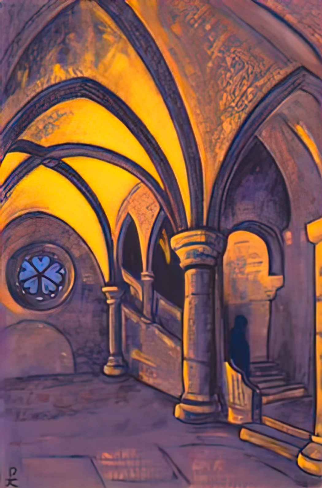 Nicholas Roerich castle 1936 Art A4 Photo Print