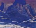 Nicholas Roerich castle of king gesar Art A4 Photo Print