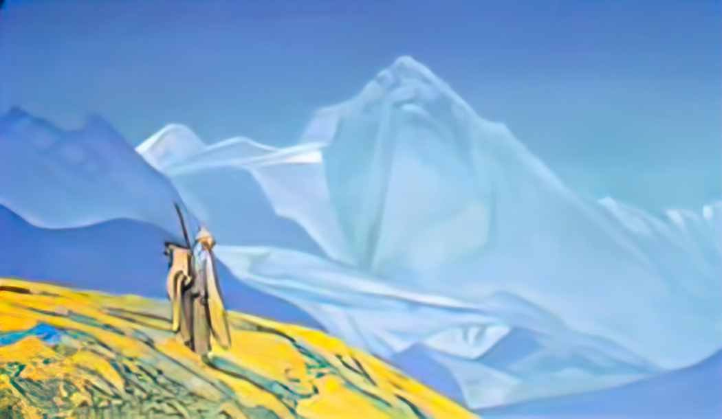Nicholas Roerich charaka 1932 Art A4 Photo Print