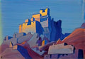 Nicholas Roerich chiktan citadel in himalayas 1932 Art A4 Photo Print