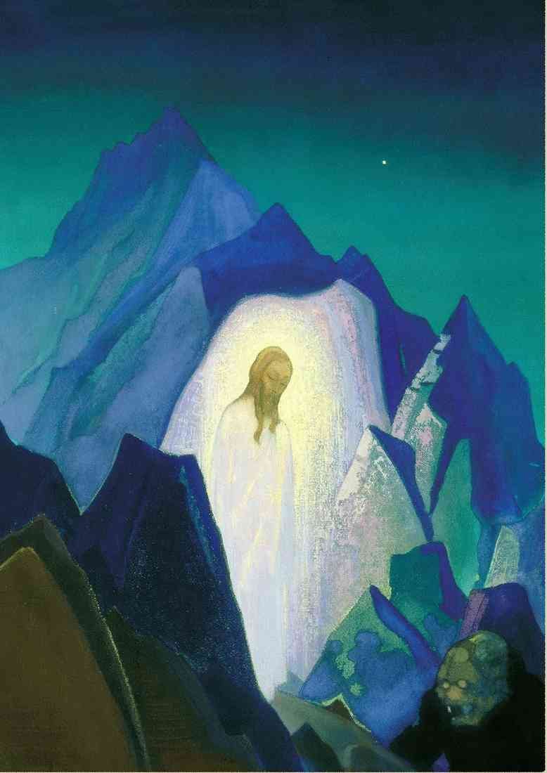 Nicholas Roerich christ 1933 A4 Photo Print