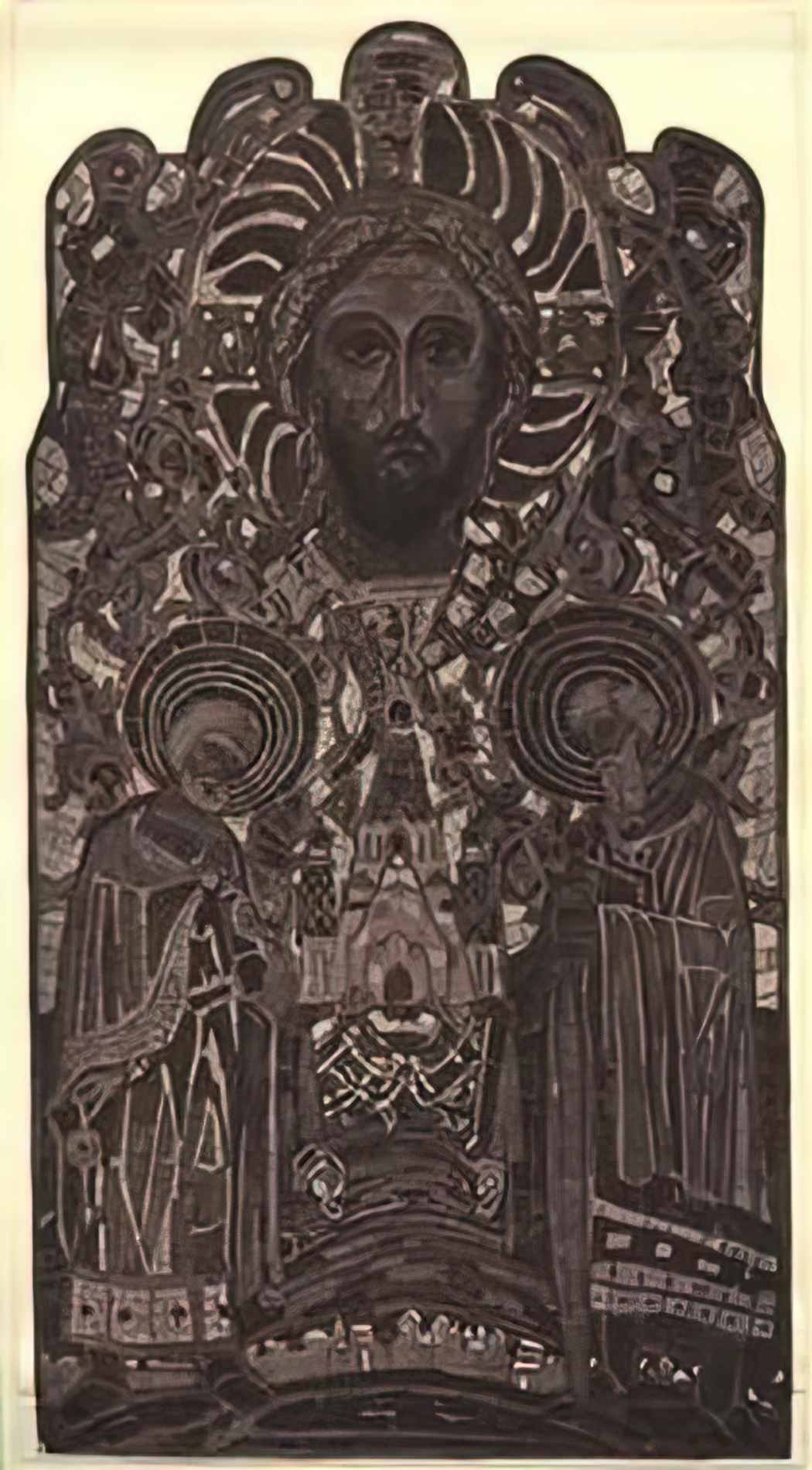 Nicholas Roerich christ the saviour saint peter and saint paul 1906 Art A4 Photo Print