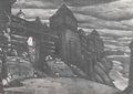 Nicholas Roerich city wall 1909 Art A4 Photo Print