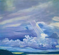 Nicholas Roerich clouds above the expanses 1917 Art A4 Photo Print