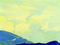 Nicholas Roerich clouds gesar khan 1928 Art A4 Photo Print