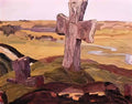 Nicholas Roerich cross on the truvor mound 1903 Art A4 Photo Print