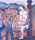 Nicholas Roerich devassari abuntu with birds 1906 Art A4 Photo Print