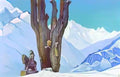 Nicholas Roerich devidar narsinga 1932 Art A4 Photo Print