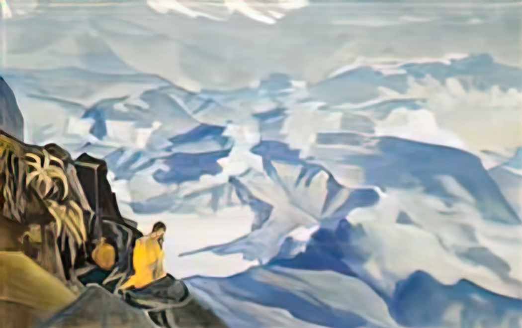 Nicholas Roerich drops of life 1924 Art A4 Photo Print