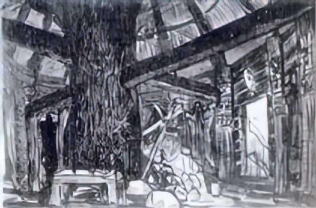 Nicholas Roerich dwelling of gunding 1907 Art A4 Photo Print
